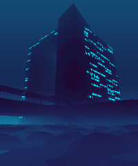 建筑 灯光 美景 起伏
