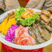 美食 火锅 相爱 菌菇