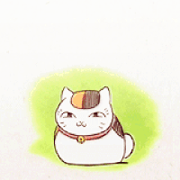 夏目友人帐 猫咪老师 变脸 动漫