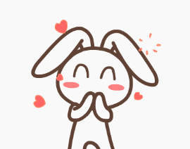 小兔子 大耳朵 可爱 害羞
