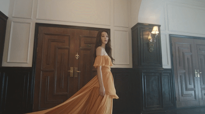 Davichi MV 冷艳 在我身边的是你 礼服 美女 风吹裙摆