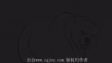 大熊 手绘动画 特效 表情