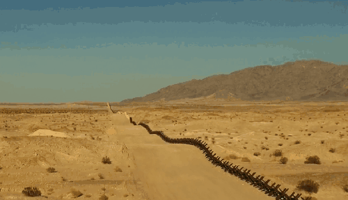 加利福尼亚 沙漠 纪录片 航拍美国 风景 分界线