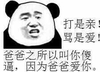 熊猫人 聊天 骂人 打是亲骂是爱爸爸之所以叫你傻逼因为爸爸爱你