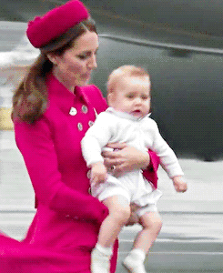 乔治王子 凯特王妃 小腿 尿布外交