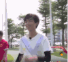 王俊凯 白T恤 少年 笑容