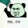 熊猫人 绿色旗 嘚瑟 司机开车