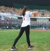 妹子 体操 呆萌 可爱