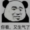 暴漫 文字表情包 你看又生气了 搞怪 逗 沙雕