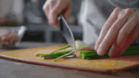 韭菜 切菜 菜刀 营养 绿色蔬菜