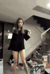 美女 大长腿 性感 跳舞