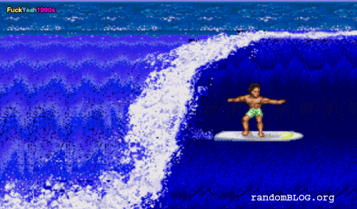 冲浪 surfing