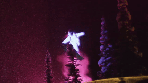滑雪 星空 紫色 飞 酷 激情