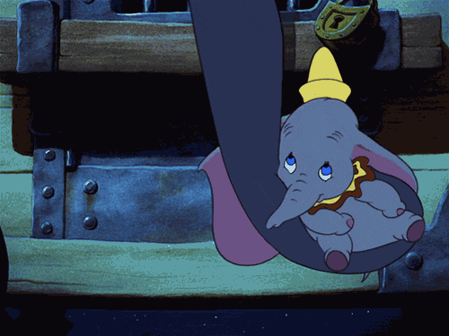 Tumblr 爱 电影 迪士尼 可爱的 引用 大象 小飞象 迪士尼电影