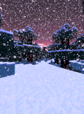雪 游戏 我的世界 风景 寒冷的针叶林