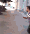 我踢 自作自受 搞笑 作死