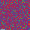 视觉的 扭曲 幻觉 圈 影响 幻觉 丰富多彩的 螺旋形的