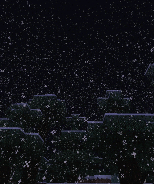 雪 游戏 我的世界 风景 雪生物群落