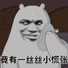 斗图 三只熊 竟有一丝丝小慌张