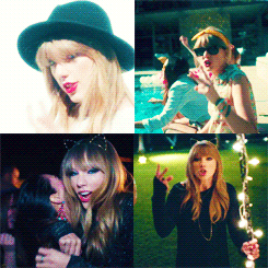 美女 红唇 剪刀手 手势