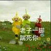 老子一脚 踹死你 天线宝宝 欢乐 奔跑