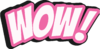 贴纸 wow 赞 哇偶