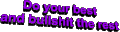 紫色 易懂的 GIF animatedtext 艺术字