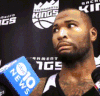 NBA 球星 大笑 张嘴