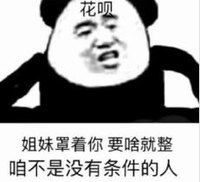 熊猫头 暴漫 姐妹罩着你要啥就整咱不是没有条件的人 搞笑 逗 魔性