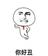 光头 逗比 搞笑 你好丑