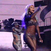 布兰妮·斯皮尔斯 Britney+Spears 小甜甜 现场 欧美歌手