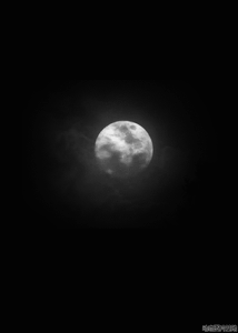 月亮 乌云 移动 夜晚
