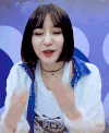 可爱 美女 飞吻