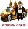 金馆长 墨镜 金链子 跑车  老子就是叼