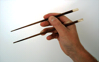 筷子 使用方式 姿势 手