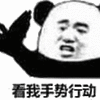 行动 熊猫头 搞笑 逗