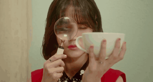 AOA Excuse&Me MV 可爱 放大镜