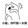 小姐你吓我一大跳 斗图 搞笑 雷人