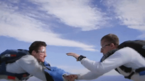 亚当·斯科特 skydiving 空中跳伞 挑战