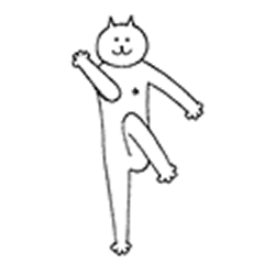猫人 跳舞 蹬腿 魔性