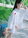 美女  剪刀手  甜美  可爱 清纯