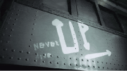 up 从不放弃 never give