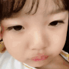 可爱 小美女 不开心