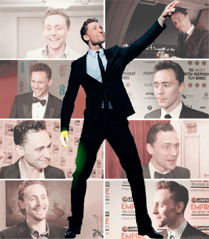 Tom Hiddleston 搞怪 男神 帅气