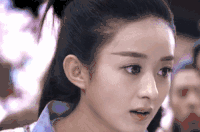 花千骨 赵丽颖 小骨 可爱 惊讶 开心 大笑