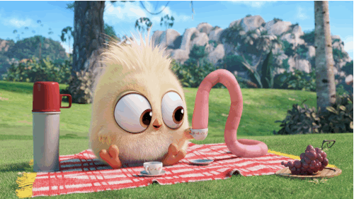 愤怒的小鸟 Angry Birds movie 蚯蚓 保温杯 餐布 野餐 毛茸茸