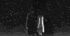 拥抱 夜晚 雪花 幸福