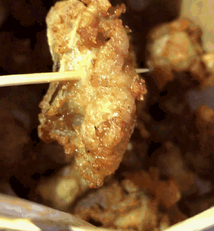 美食 排骨 筷子 肉类 油炸