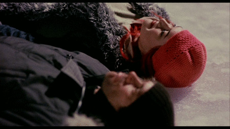 凯特温斯莱特 Kate+Winslet 雪地 躺