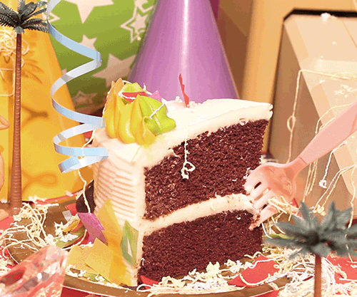 生日 机器人 蛋糕生日快乐